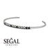 Geometric Black Diamond Bracelet - Kori No. 9