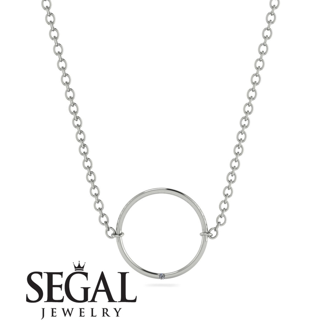 Geometric Diamond Pendant Golden Diamond - Emberly No. 3
