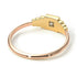 Two Tones Geometric Princess Cut Diamond Ring - Everleigh No. 16 image 6