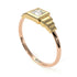 Two Tones Geometric Princess Cut Diamond Ring - Everleigh No. 16 image 8