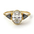 Geometrical Bezel Diamond Ring - Trinity No. 7
