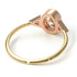 Two Tones Geometrical Bezel Diamond Ring - Trinity No. 76