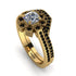 Geometrical Radiant Diamond Bridal Set - Jennifer No. 31