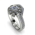 Geometrical Radiant Diamond Bridal Set - Jennifer No. 3 image 1