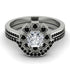 Geometrical Radiant Diamond Bridal Set - Jennifer No. 33