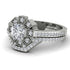Geometrical Radiant Diamond Bridal Set - Jennifer No. 3 image 3