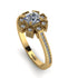Geometrical Radiant Diamond Engagement Ring - Jennifer No. 1