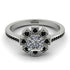 Geometrical Radiant Diamond Engagement Ring - Jennifer No. 33 image 2