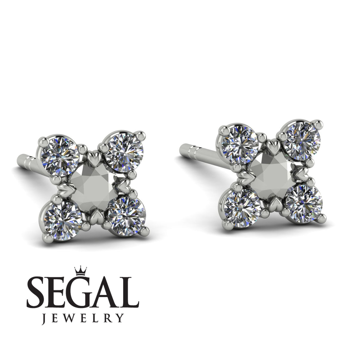 Geometricdiamond Earrings Golden Diamond - Jayda No. 3