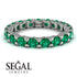 Glamorous Emerald Eternity Ring - Paige No. 6 image 2