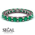 Glamorous Emerald Eternity Ring - Paige No. 51 image 2