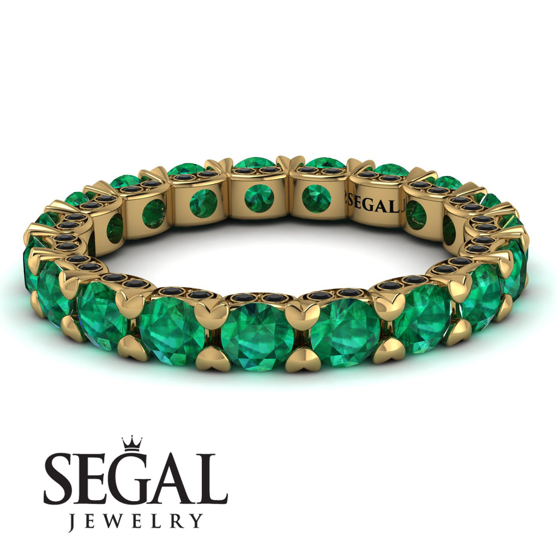 Glamorous Emerald Eternity Ring - Paige No. 34