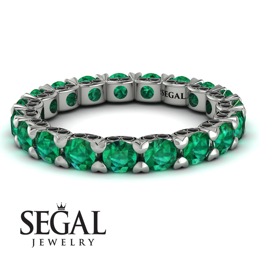 Glamorous Emerald Eternity Ring - Paige No. 36
