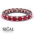 Glamorous Ruby Eternity Ring - Paige No. 71 image 2