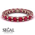 Glamorous Ruby Eternity Ring - Paige No. 56