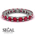 Glamorous Ruby Eternity Ring - Paige No. 12 image 2