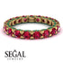 Glamorous Ruby Eternity Ring - Paige No. 25 image 2