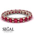 Glamorous Ruby Eternity Ring - Paige No. 11 image 3