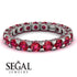 Glamorous Ruby Eternity Ring - Paige No. 57 image 3