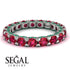 Glamorous Ruby Eternity Ring - Paige No. 27
