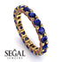 Glamorous Sapphire Eternity Ring - Paige No. 58