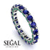 Glamorous Sapphire Eternity Ring - Paige No. 30