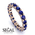 Glamorous Sapphire Eternity Ring - Paige No. 14 image 10