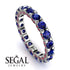 Glamorous Sapphire Eternity Ring - Paige No. 60