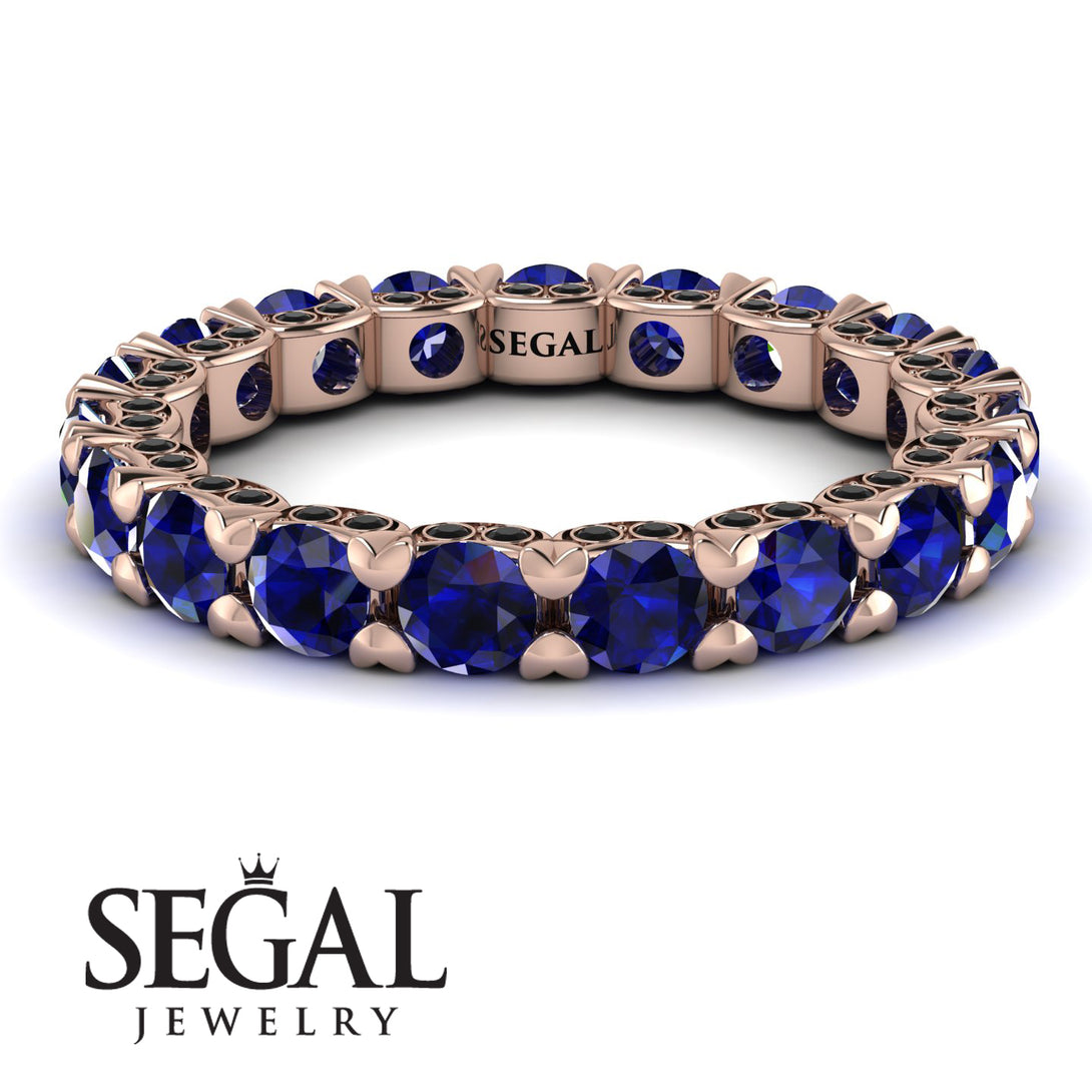 Glamorous Sapphire Eternity Ring - Paige No. 44