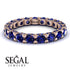 Glamorous Sapphire Eternity Ring - Paige No. 74