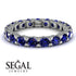 Glamorous Sapphire Eternity Ring - Paige No. 15