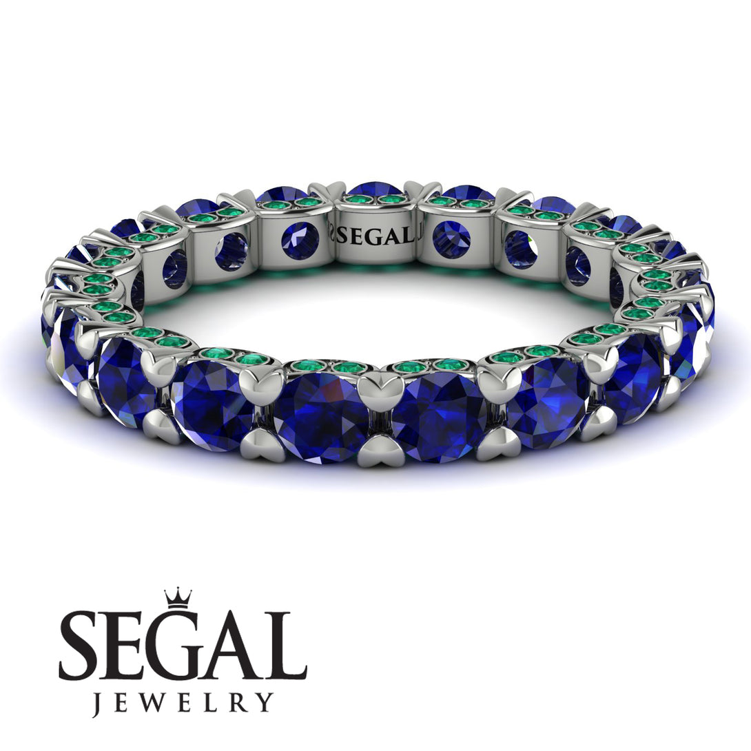 Glamorous Sapphire Eternity Ring - Paige No. 30