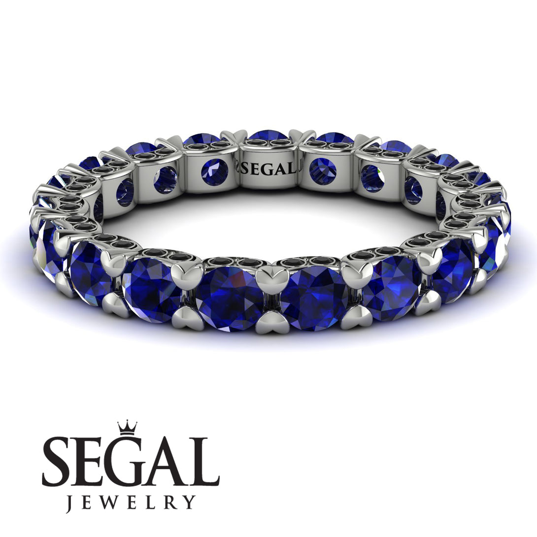Glamorous Sapphire Eternity Ring - Paige No. 45
