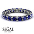 Glamorous Sapphire Eternity Ring - Paige No. 45 image 2