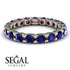 Glamorous Sapphire Eternity Ring - Paige No. 29 image 2