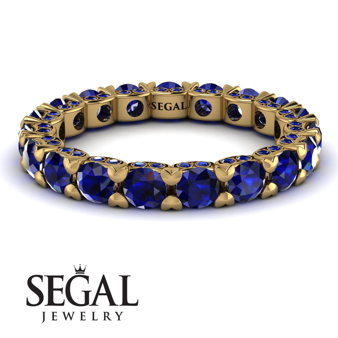 Glamorous Sapphire Eternity Ring - Paige No. 73