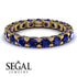 Glamorous Sapphire Eternity Ring - Paige No. 73 image 2