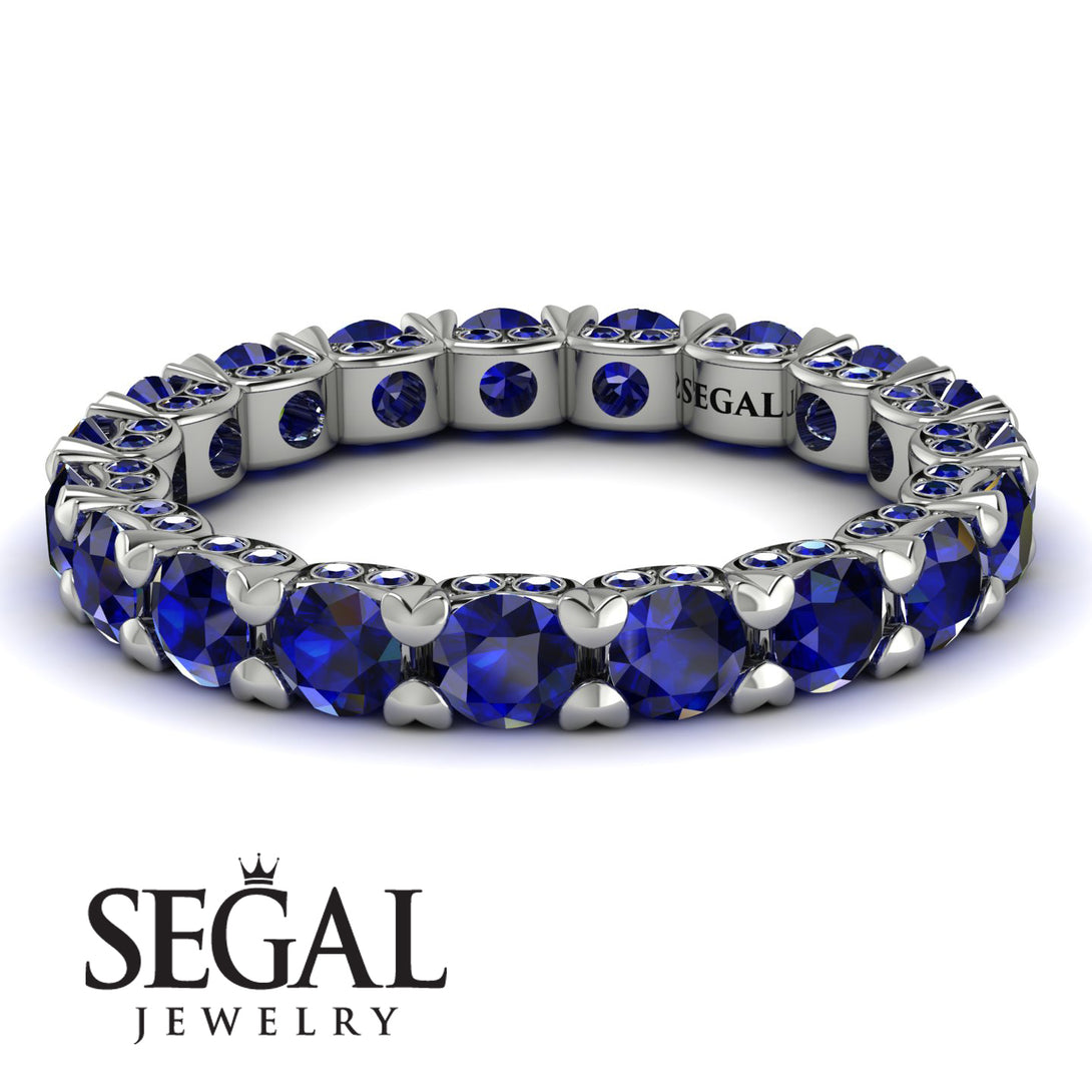 Glamorous Sapphire Eternity Ring - Paige No. 75