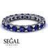 Glamorous Sapphire Eternity Ring - Paige No. 75