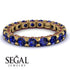 Glamorous Sapphire Eternity Ring - Paige No. 58