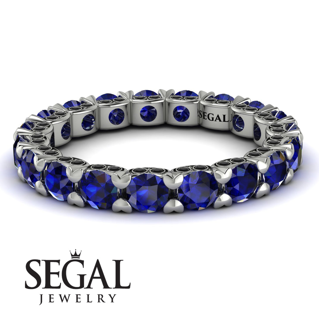 Glamorous Sapphire Eternity Ring - Paige No. 45