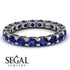 Glamorous Sapphire Eternity Ring - Paige No. 45 image 3