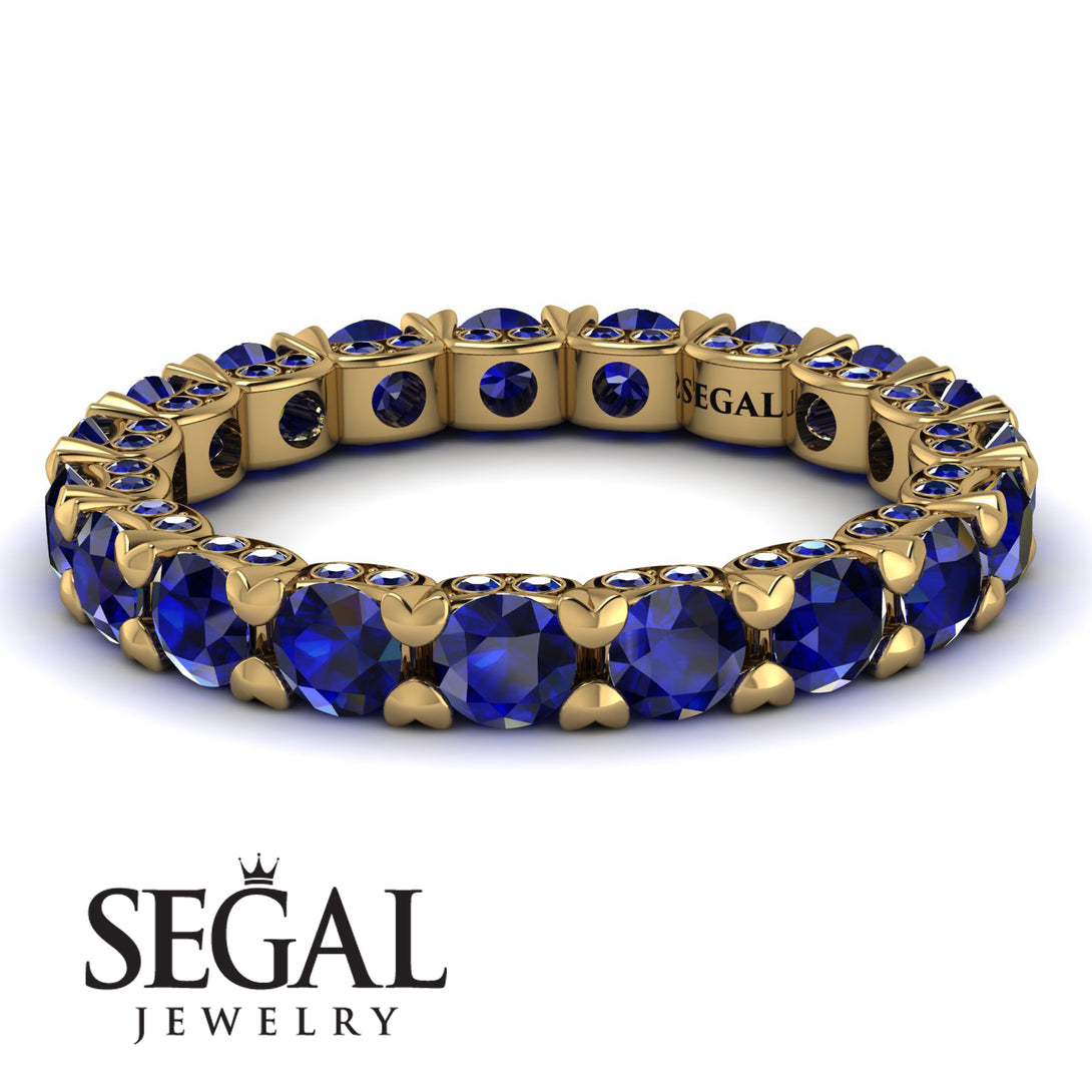 Glamorous Sapphire Eternity Ring - Paige No. 73