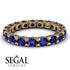 Glamorous Sapphire Eternity Ring - Paige No. 73 image 3