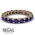 Glamorous Sapphire Eternity Ring - Paige No. 13