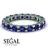 Glamorous Sapphire Eternity Ring - Paige No. 30