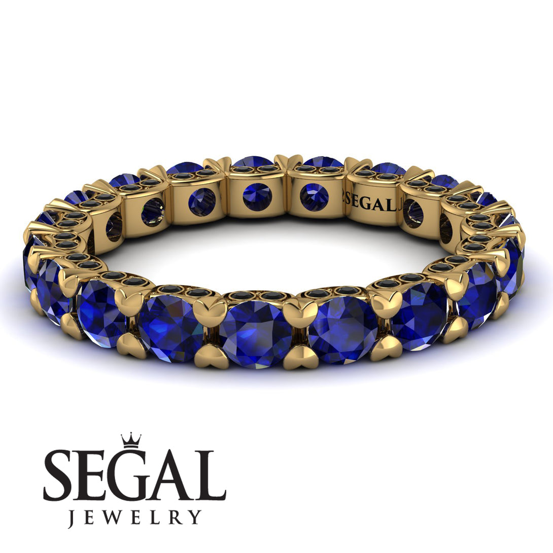 Glamorous Sapphire Eternity Ring - Paige No. 43