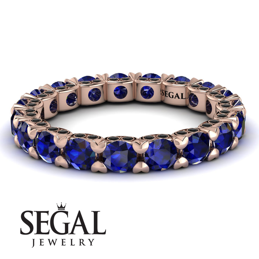 Glamorous Sapphire Eternity Ring - Paige No. 44