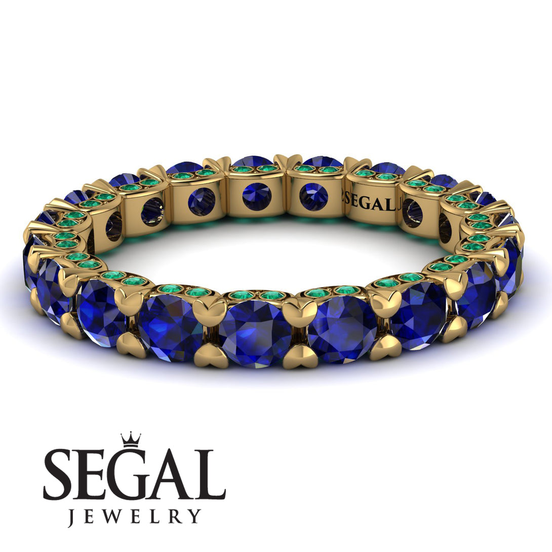 Glamorous Sapphire Eternity Ring - Paige No. 28