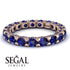 Glamorous Sapphire Eternity Ring - Paige No. 74